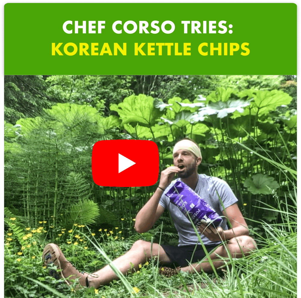 Chef Corso tries Korean Kettle Chips