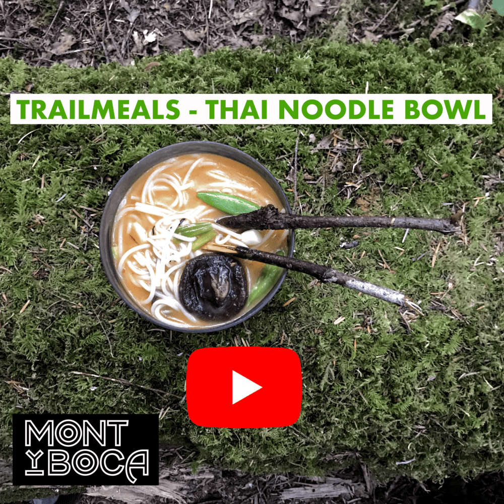Thai Noodle Bowl for Backpacking