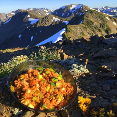 backpacking recipes - General Tso's Chicken
