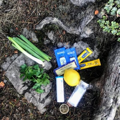 backpacking recipes - creamy dressing