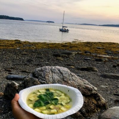 vegetarian backpacking meals - stew