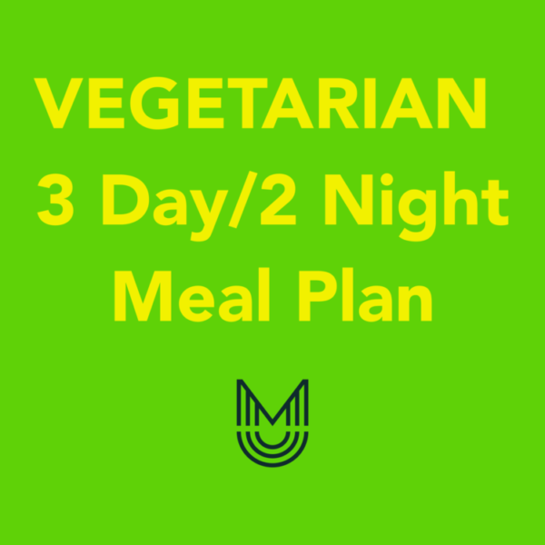vegetarian backpacking meal plan