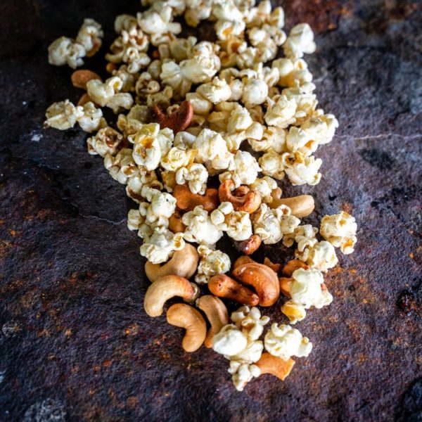 snacks for camping - popcorn