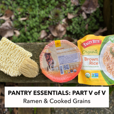 backpacking ramen and rice recipes