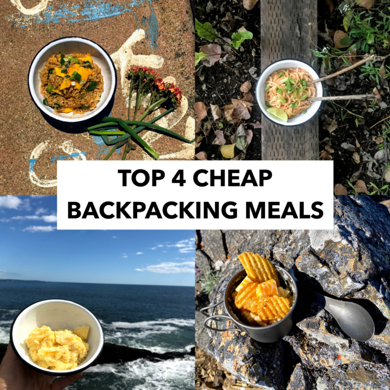 graphic Top cheap backpacking food ideas