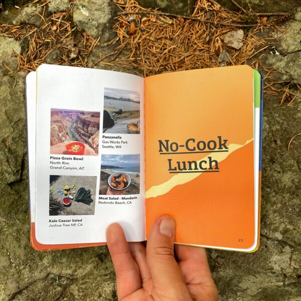 no cook backpacking meals recipe book